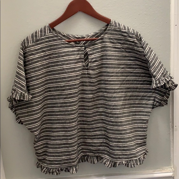 Boho striped blouse - Picture 2 of 2